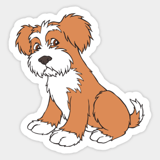 Havanese Dog Puppy Sticker